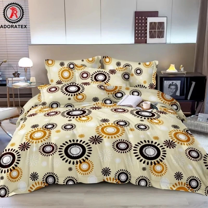 Printed 4-piece bed sheet set Printed 4-piece bed sheet set