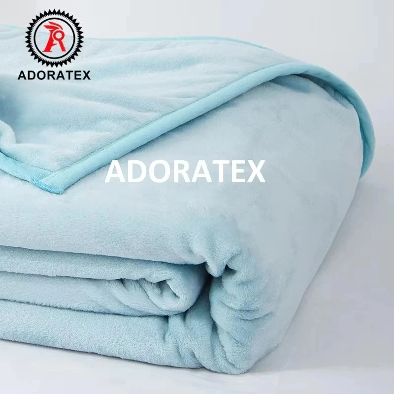 Solid striped blanket sheet